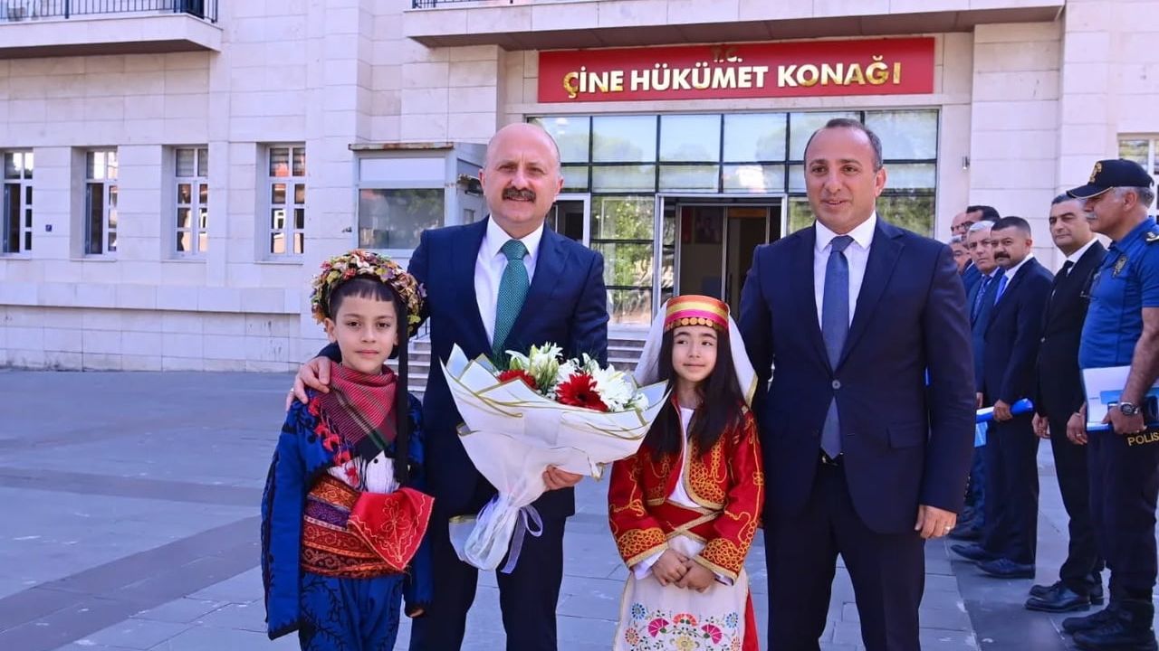 Aydın valisi Varol Çine'de projeleri değerlendirdi