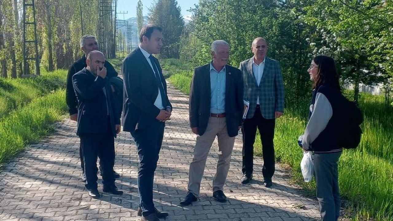 Aydıntepe Kaymakamı Ertuğrul Bayram köy ziyaretlerinde talepleri yerinde değerlendirdi
