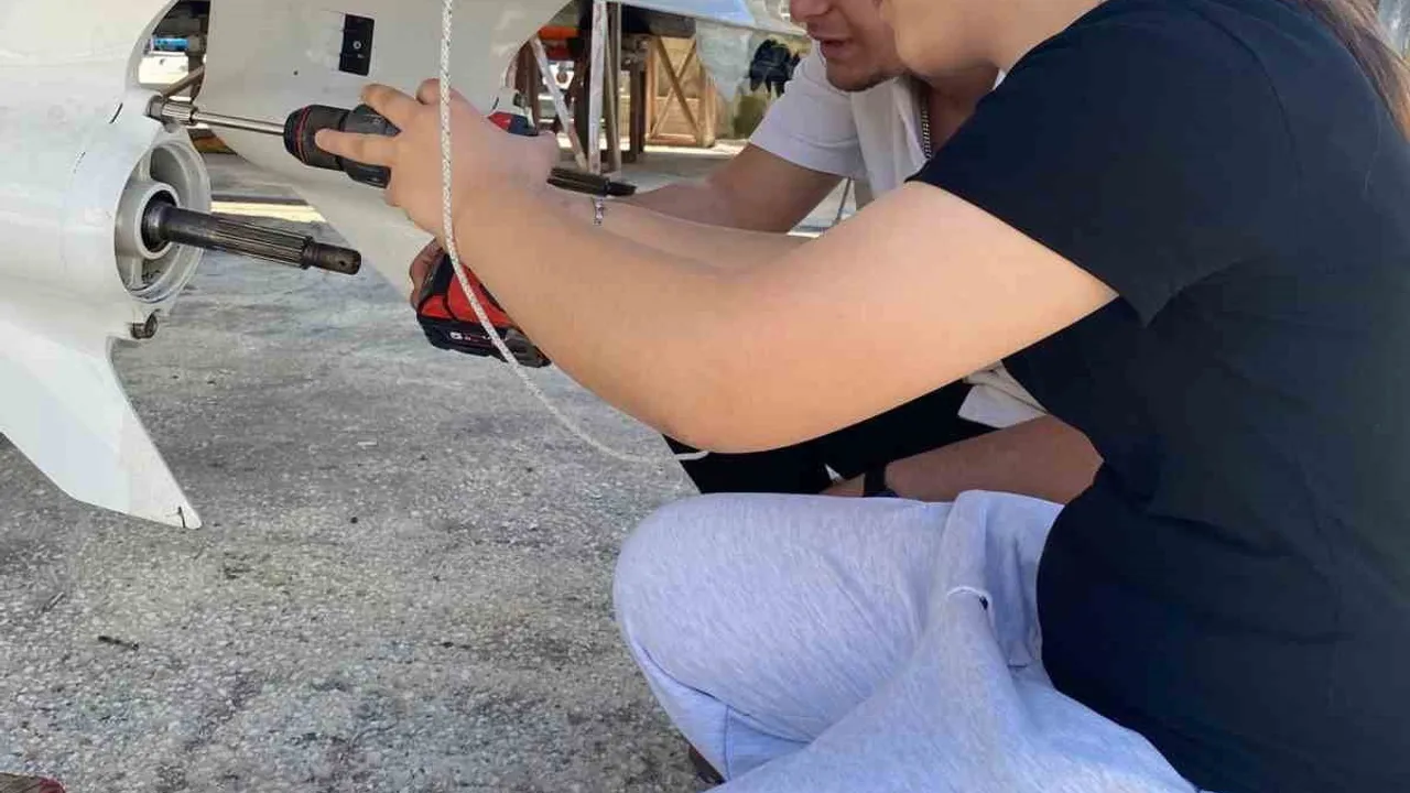 Ayvalıklı deniz öğrencileri Avrupa’da staj yaptı