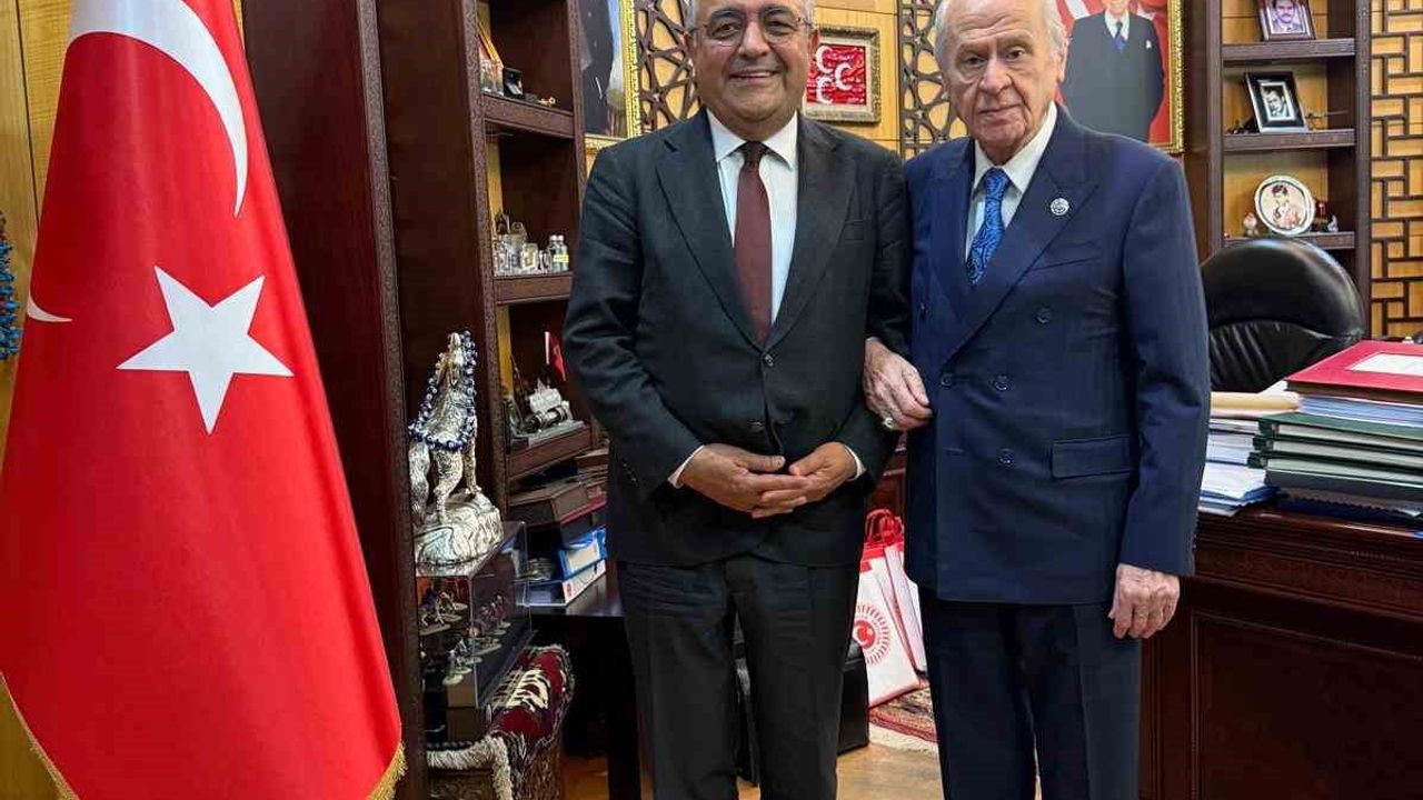Bahçeli ile Tanrıkulu memleket meseleleri üzerine görüştü