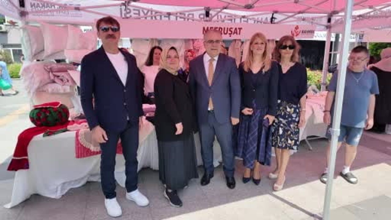 Bahçelievler’de BAHMEK Kurs Sergisi açıldı — 750 kadının yıl boyu emekleri sergilendi