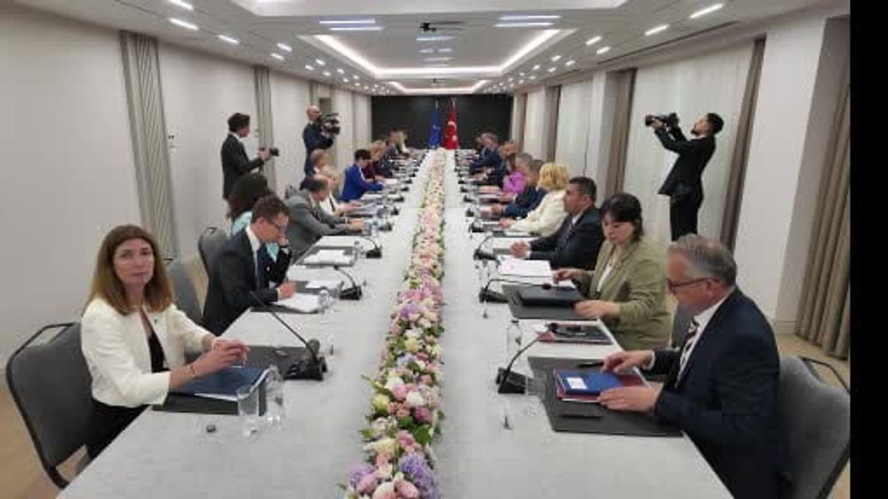 Bakan Fidan, AB komisyonu başkan yardımcısı Kallas ve heyetle Ankara'da görüştü