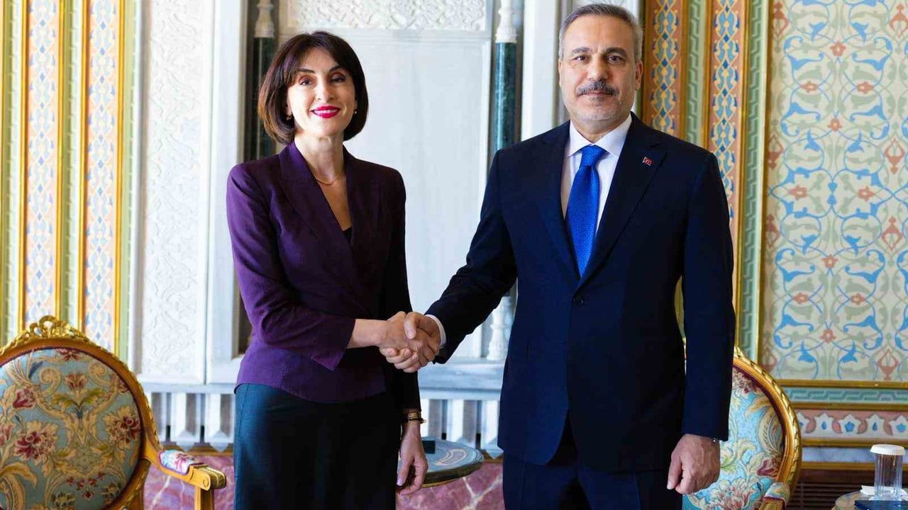Bakan Fidan, Maka Botchorishvili ile Türkiye-Azerbaycan-Gürcistan Toplantısı öncesi görüştü