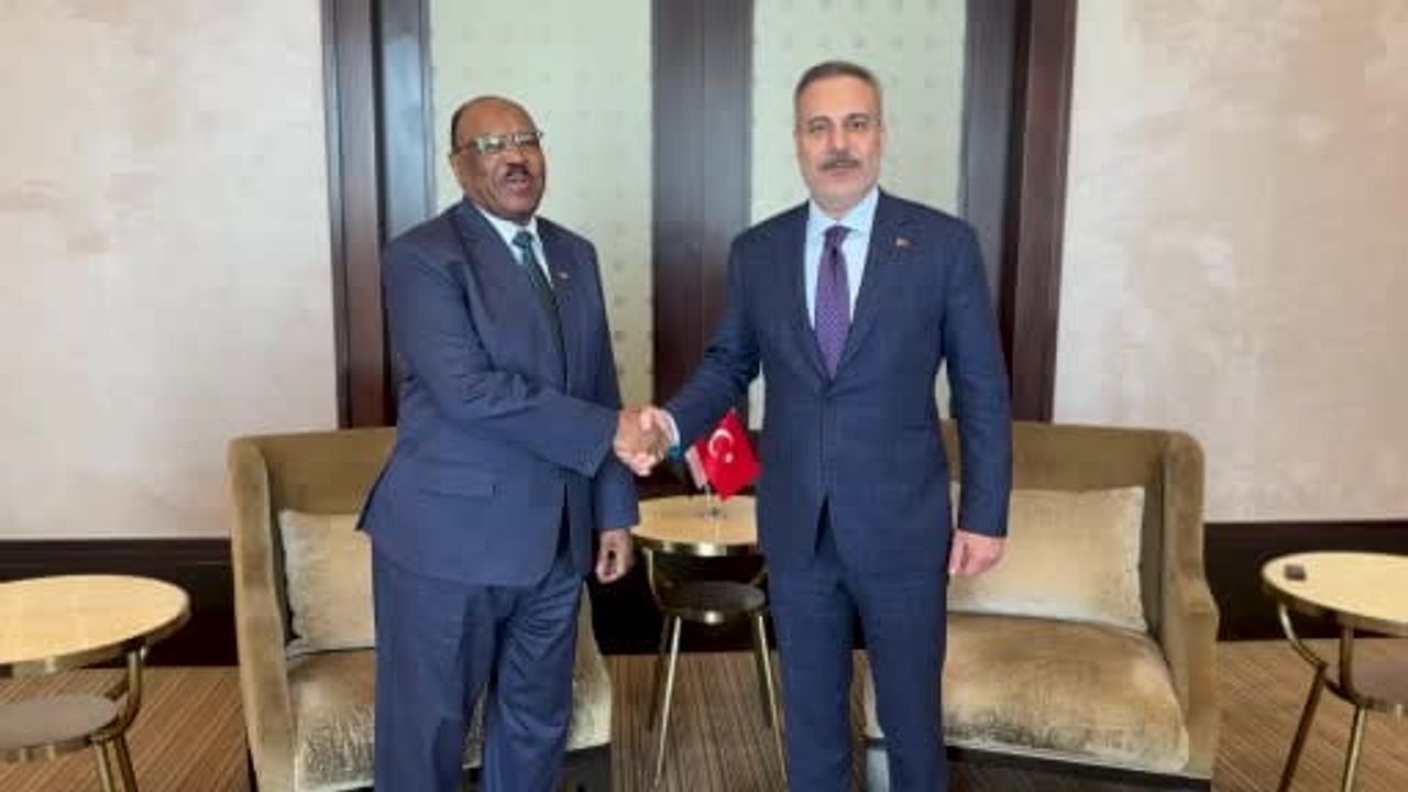 Bakan Fidan, Sudanlı mevkidaşı Mohieddin Salem ile görüştü