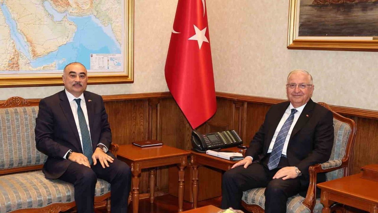 Bakan Güler, Azerbaycan büyükelçisi Memmedov’u kabul etti