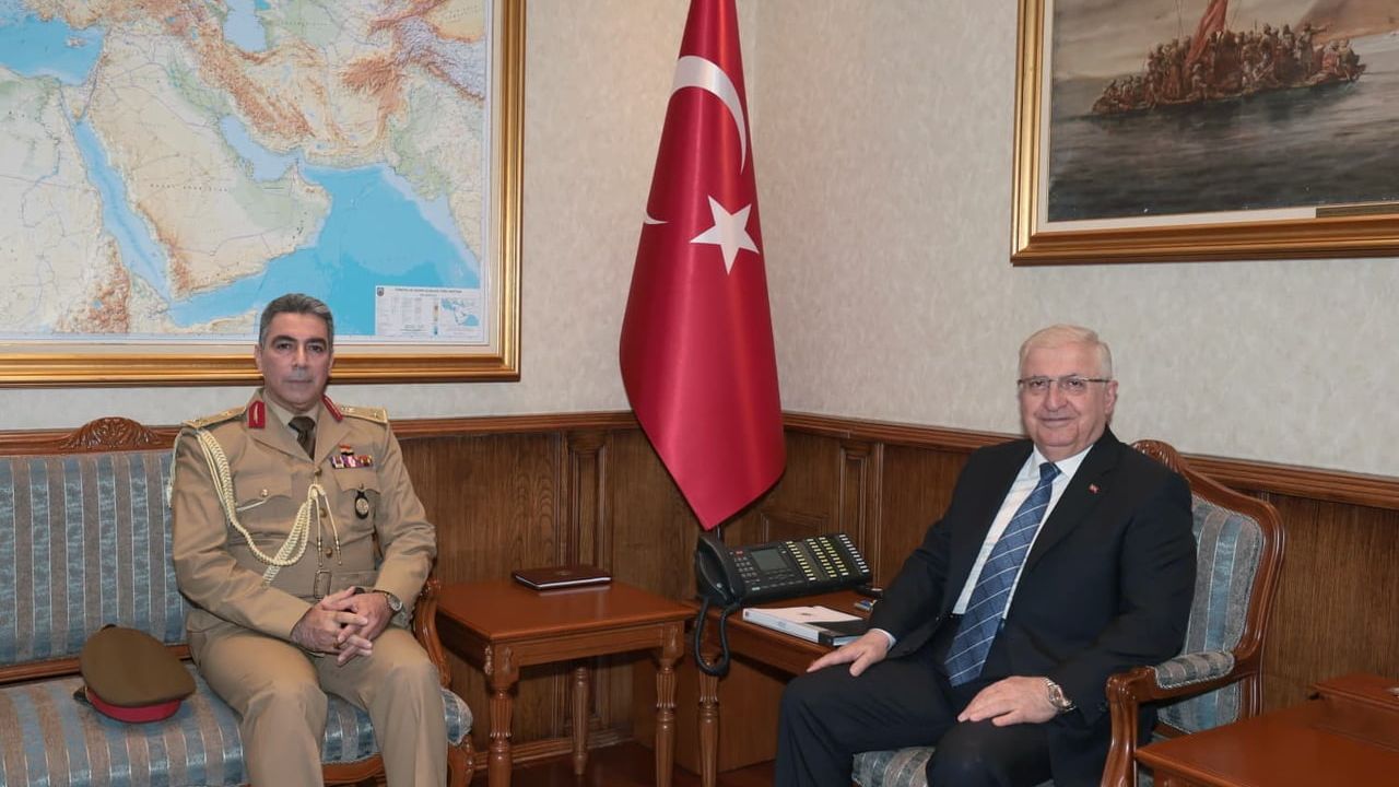 Bakan Güler, Irak’ın Ankara askerî ataşesini kabul etti