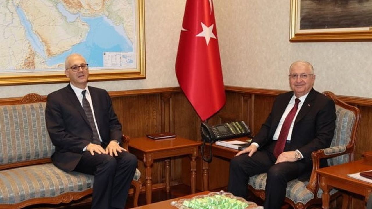 Bakan Güler Mısır büyükelçisi Wael İbrahim Ali Bedevi El Şeyh'i kabul etti