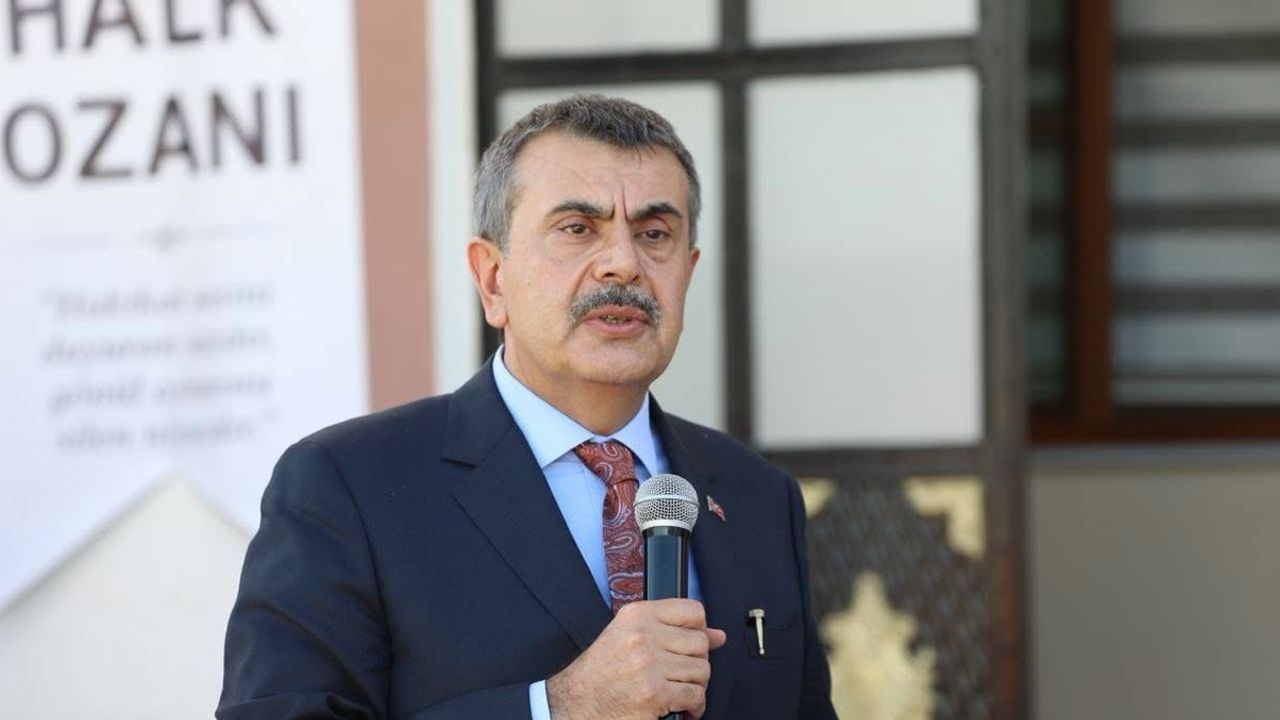 Bakan Tekin: derdimiz milletimizin birliği ve kardeşliğinin sürmesi
