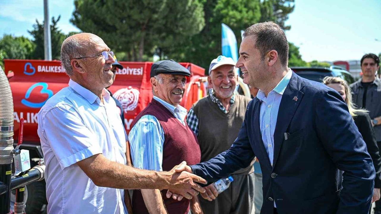 Balıkesir Büyükşehir'den kırsala 50 yeni yangın tankeri