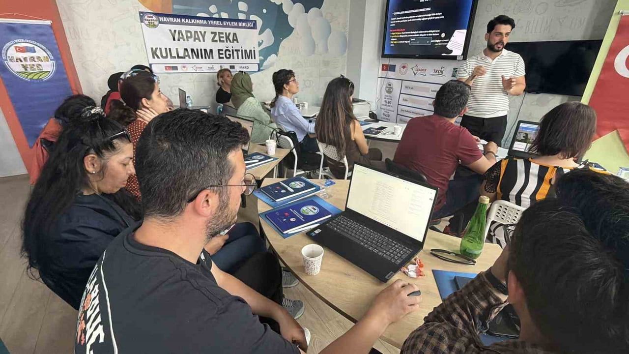 Balıkesir Havran'da AB destekli yapay zeka atölyesi: Öğretmenlere etik ve uygulamalı eğitim
