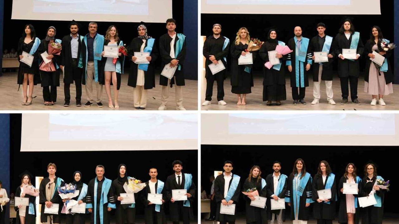 Balıkesir MYO'da mezuniyet töreni düzenlendi