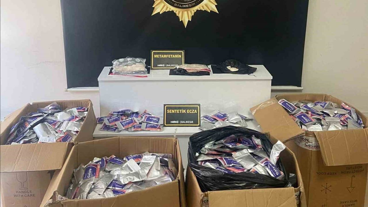 Balıkesir polisinden narkorekor