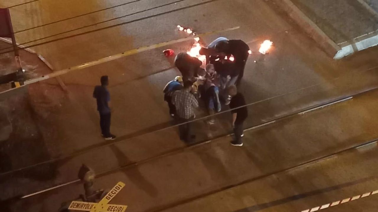 Bandırma'da helyum balonları yüksek gerilim hattına temas etti: 1 kişi yaralandı