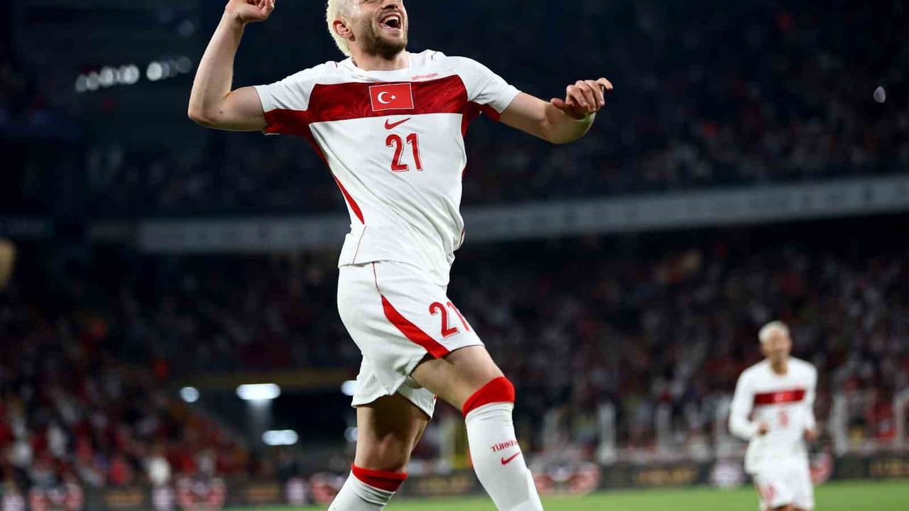 Barış Alper Yılmaz A Milli Takım'da 3. golünü Kuzey Makedonya karşısında kaydetti