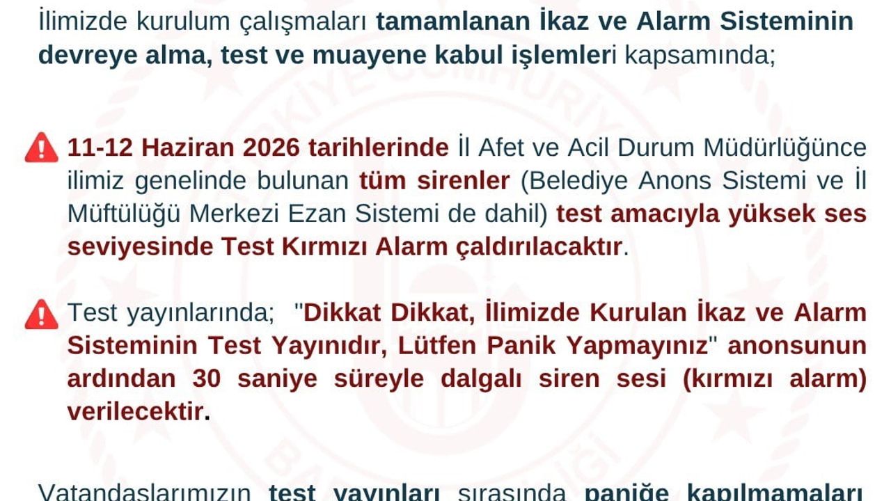 Bartın'da AFAD talebiyle Aselsan tarafından ikaz ve alarm sistemi kuruldu