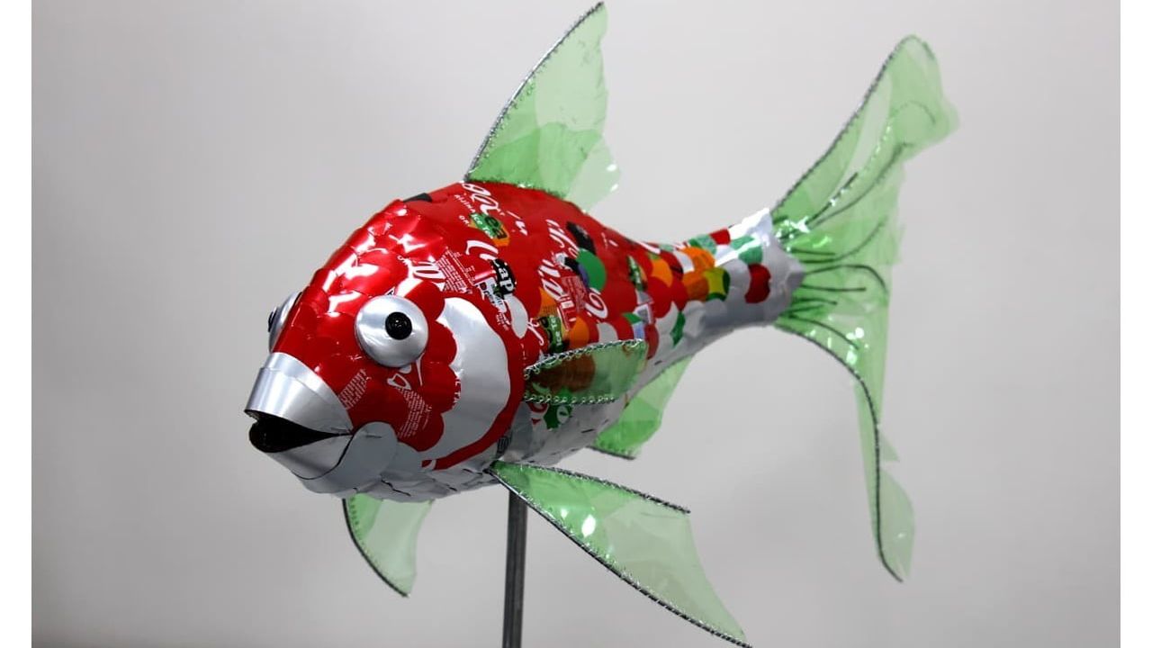 BARÜ'lü akademisyen sıfır atık sanat yarışmasında Türkiye üçüncüsü oldu