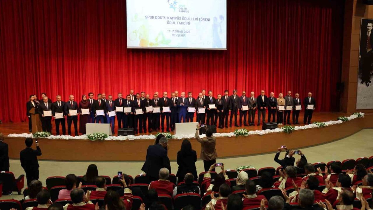 BARÜ’ye YÖK’ten 'spor dostu kampüs' ödülü