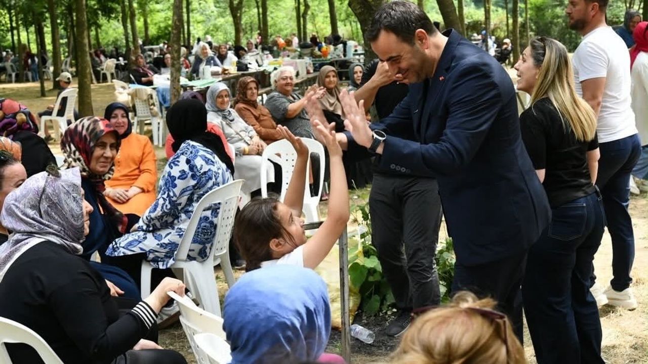 Başiskele’de meslek kursu kadınları aile pikniğinde buluştu