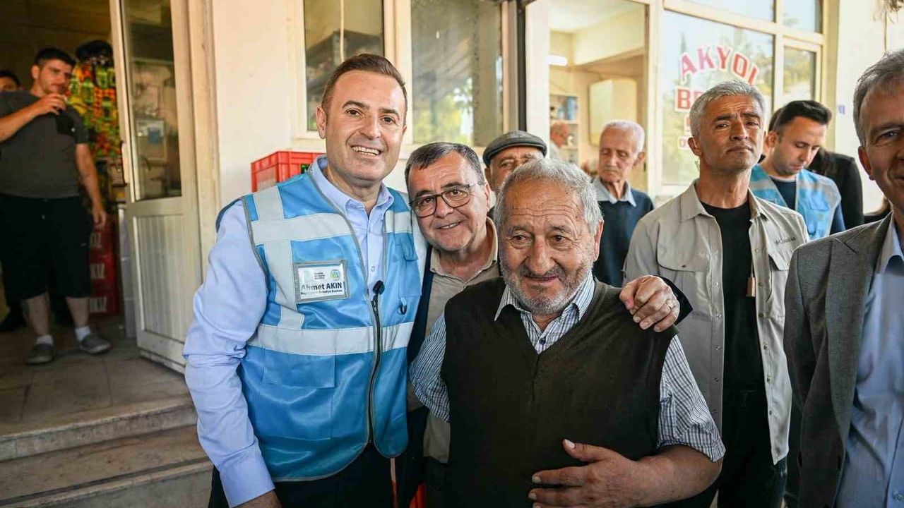 Başkan Akın: Pamukçu–Aslıhantepecik Ovası’na üç yıl sonra sulama suyu verildi