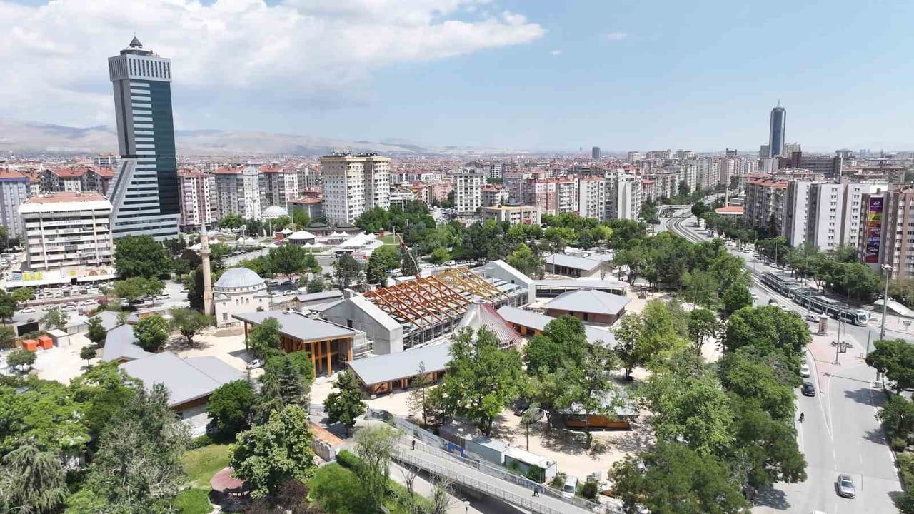 Başkan Altay: Konya Şehir Kütüphanesi Türkiye’nin en estetik ve nitelikli kültür yapılarından biri olacak