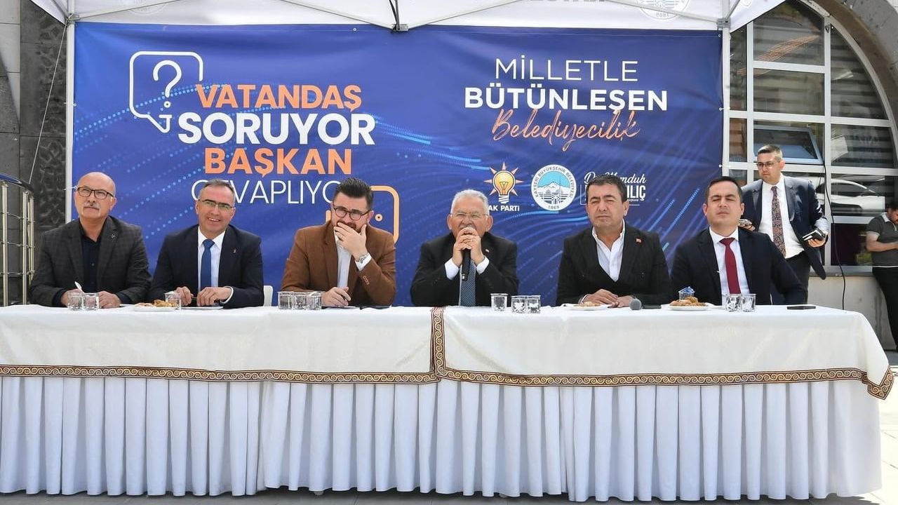 Başkan Büyükkılıç Bünyan’da Vatandaşlarla Buluştu: "Emrinizdeyiz, hizmetinizdeyiz"