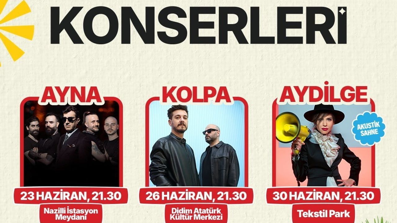 Başkan Çerçioğlu yaza merhaba konserlerine tüm vatandaşları davet etti