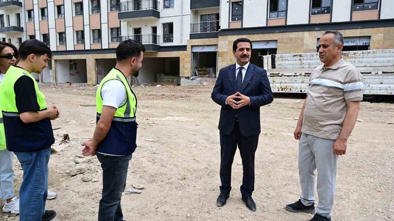 Başkan Taşkın Niyazi Mısri rezerv alanında inceleme yaptı