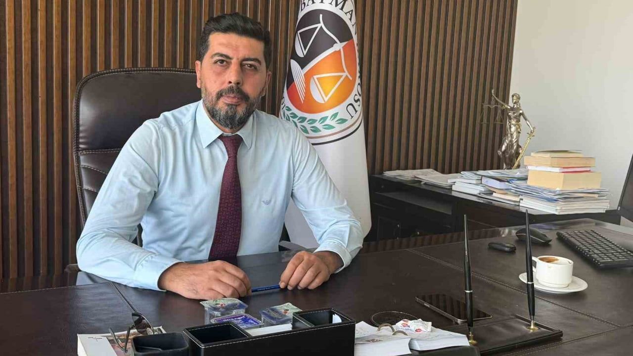 Batman barosu başkanı Çakan: 'bu davanın sonuna kadar takipçisi olacağız'