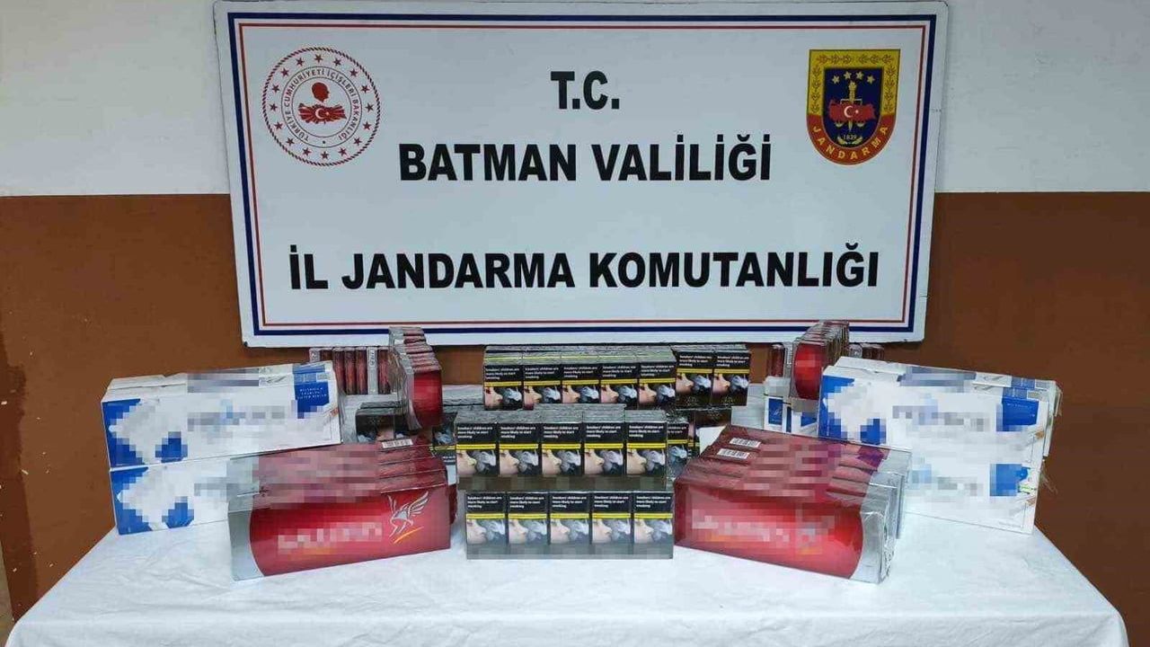Batman'da Jandarma Operasyonu: Hasankeyf ve Gercüş'te Kaçak Ürün ve Kenevir Ele Geçirildi