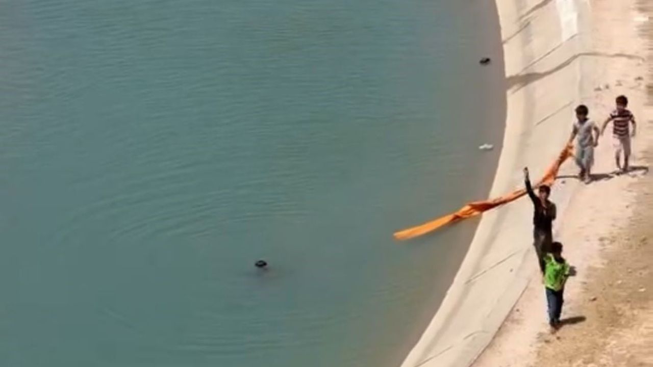 Batman'da sulama kanalında akıntıya kapılan 3 kişi son anda kurtarıldı