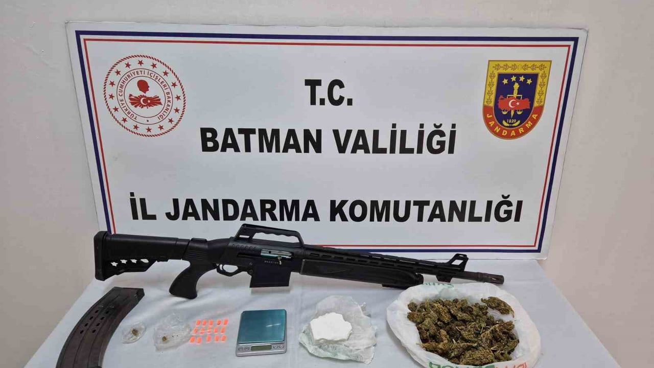 Batman’da uyuşturucu operasyonunda kokain ve skunk ele geçirildi, 1 kişi tutuklandı