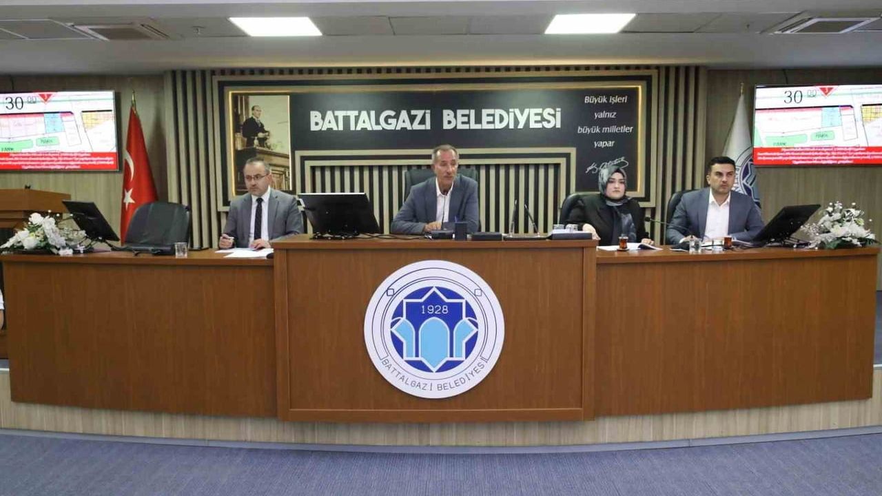 Battalgazi Belediye Meclisi Haziran Toplantısında 10 Maddeyi Görüştü; İmar Konuları Öne Çıktı