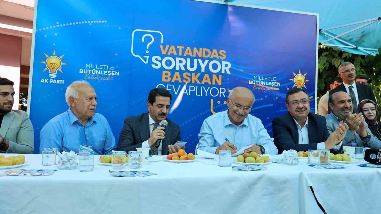 Battalgazi'de vatandaş soruyor, başkan cevaplıyor buluşması