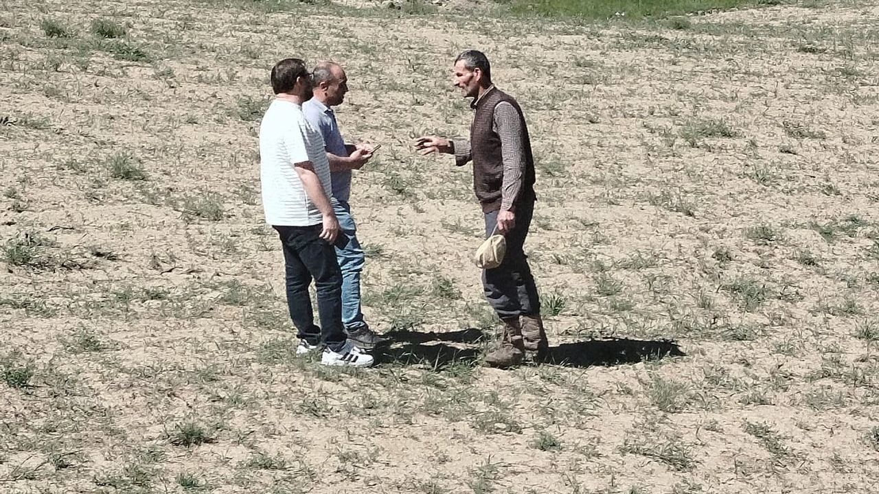 Bayburt'ta hazine taşınmazları için arazi çalışması yapıldı