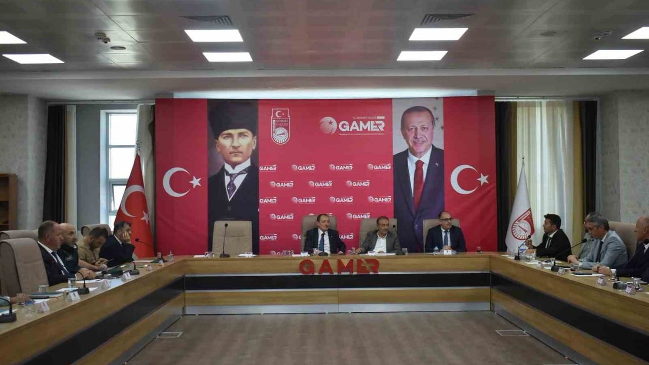 Bayburt’ta il su kurulu toplantısı yapıldı