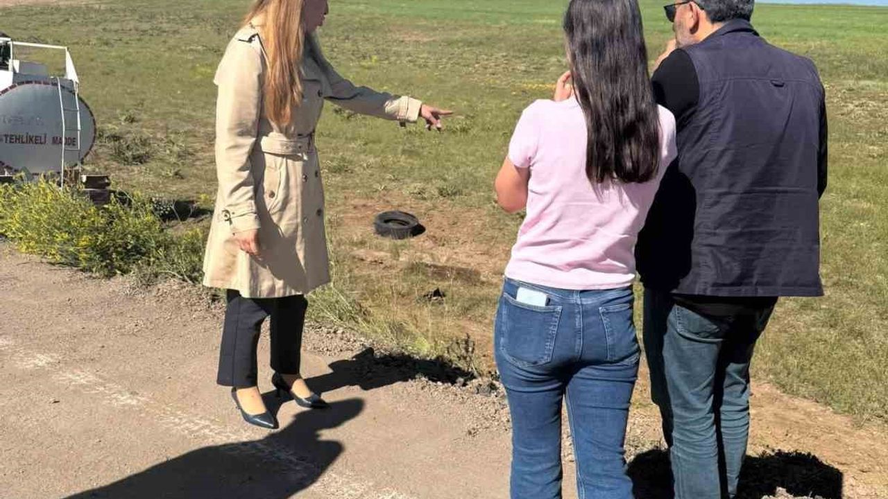 Bayburt’ta yakıt yüklü tankerin devrildiği bölgede çevresel inceleme