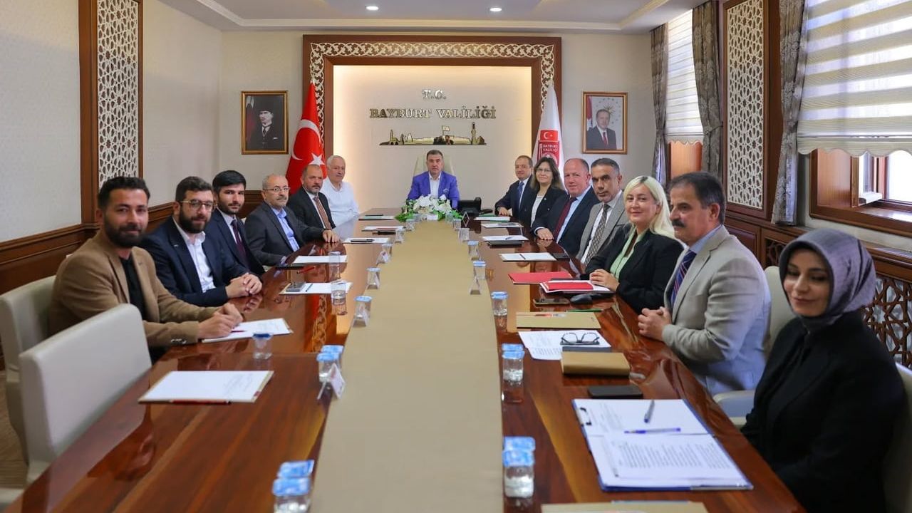 Bayburt'un tanıtım çalışmaları değerlendirildi