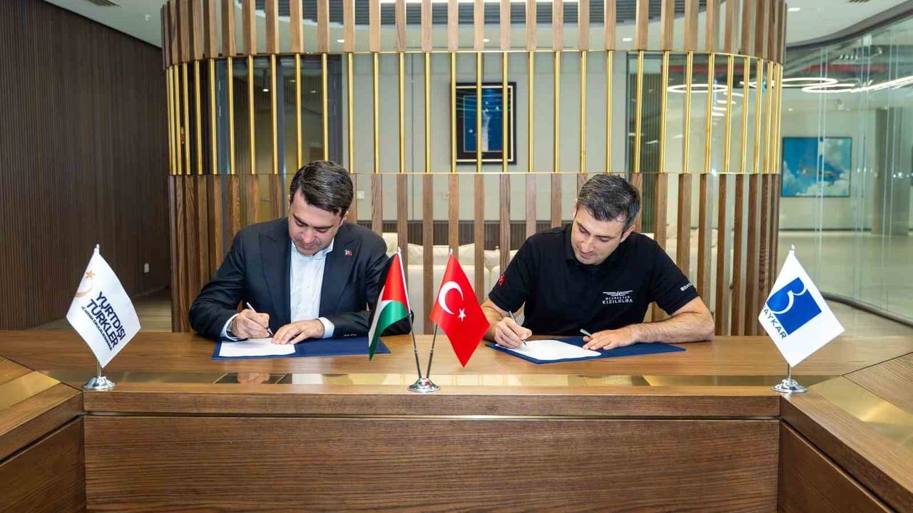 Baykar'dan Filistinli öğrencilere eğitim desteği