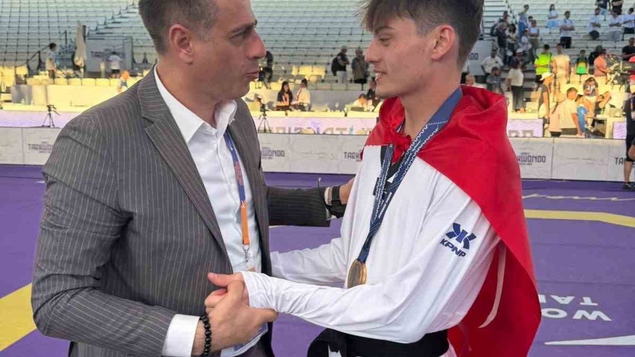 Berkay Erer, WT Roma Grand Prix'te altın madalya kazandı