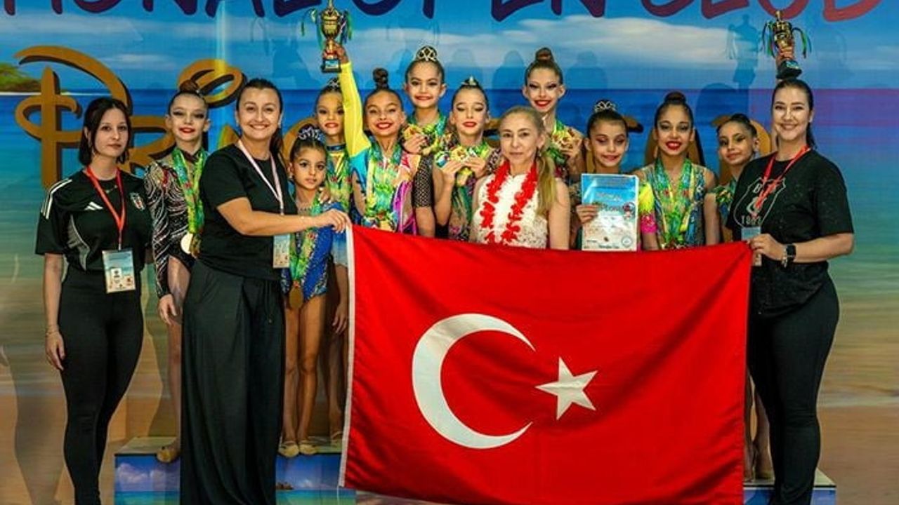 Beşiktaş jimnastikçilerden 29 madalya