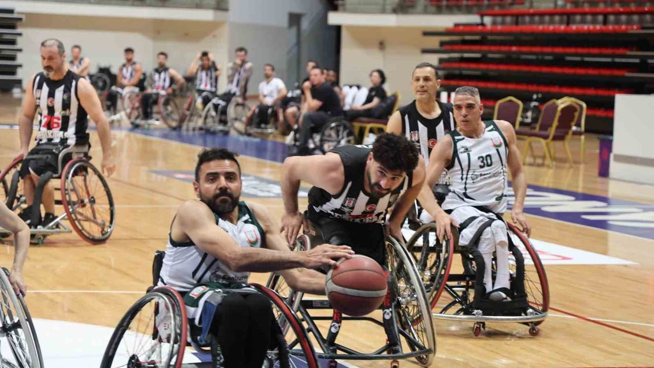 Beşiktaş, Şanlıurfa BŞB'yi 75-53 yenerek Tekerlekli Sandalye Basketbol Süper Ligi'nde yarı finale yükseldi