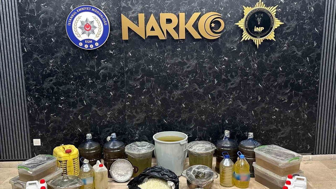 Beşiktaş'ta metamfetamin operasyonu: 251 kilo ele geçirildi