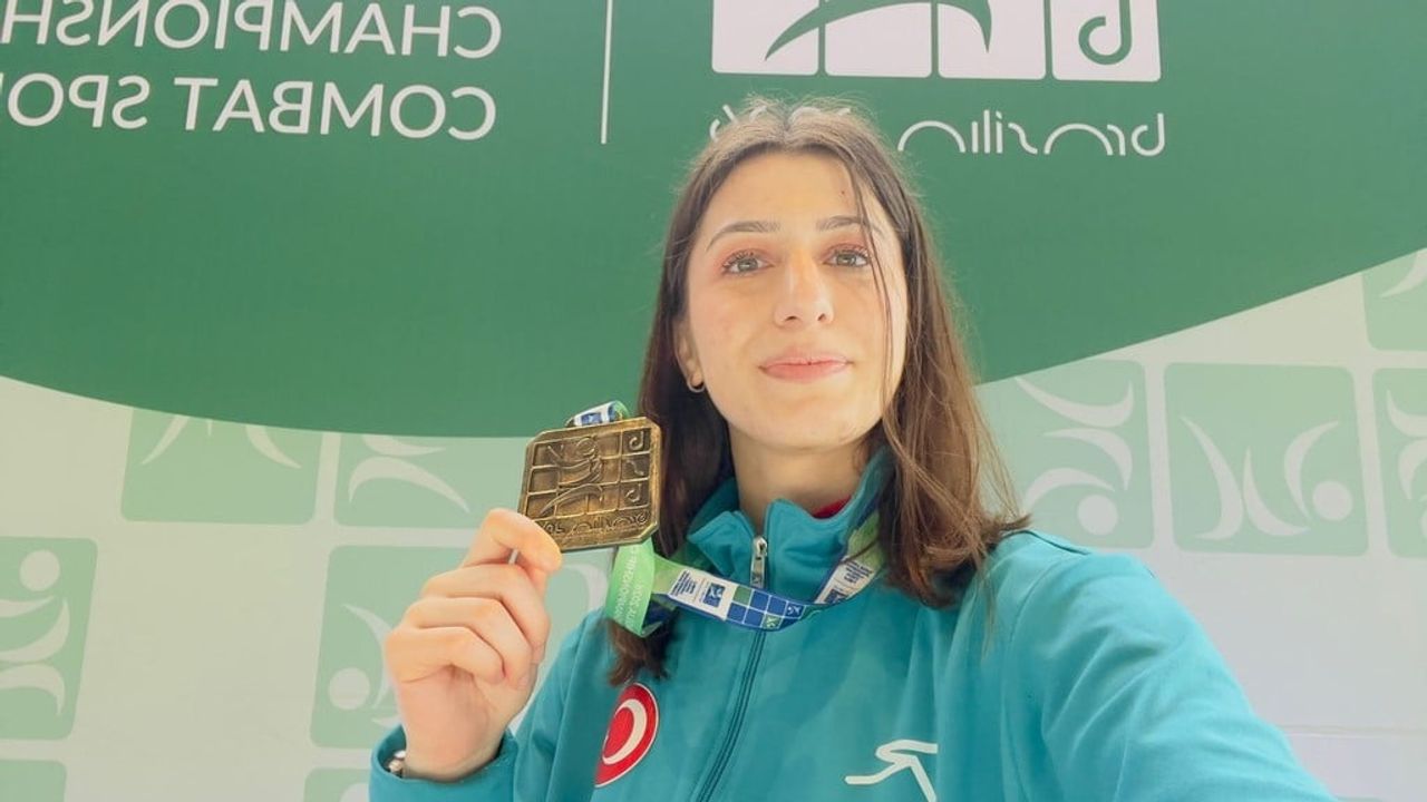 Beun'lu millî sporcu Sude Nur Basancı'dan bir dünya şampiyonluğu daha