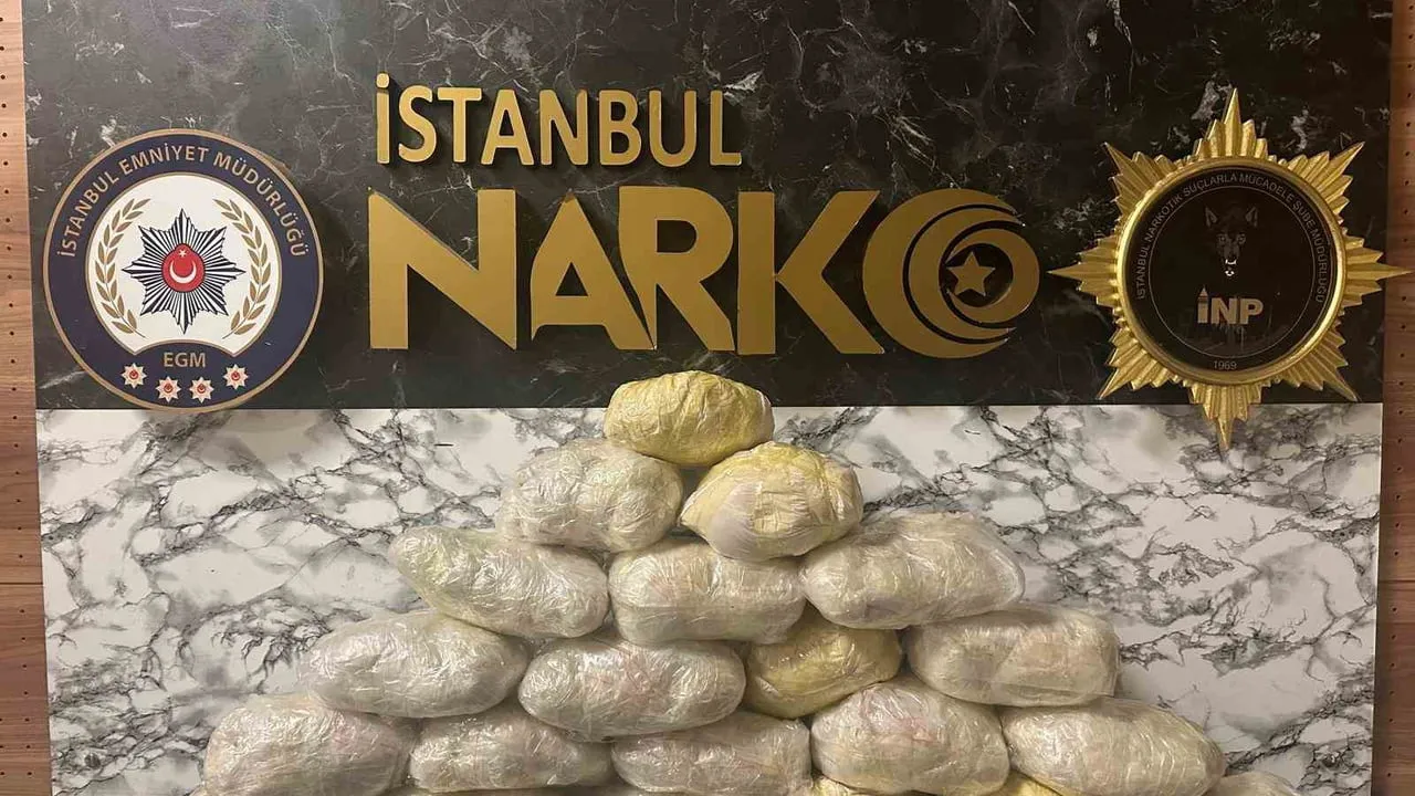 Beylikdüzü'nde uyuşturucu operasyonu: 21 kilo 400 gram eroin ele geçirildi