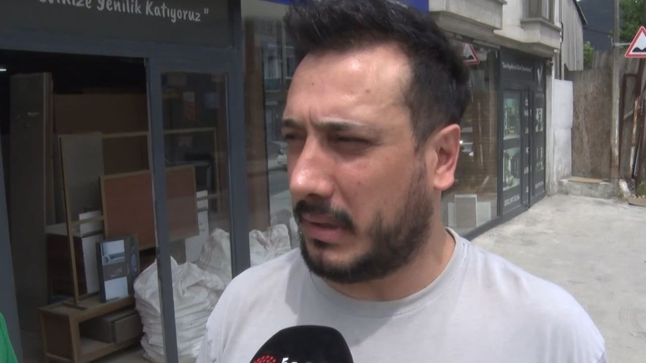 Beylikdüzü'nde yokuş aşağı gelen araç kırmızı ışıkta bekleyen otomobillere çarptı; yaralanma yok