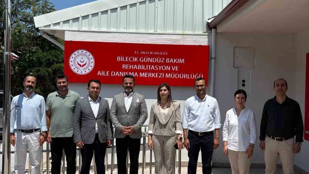 Bilecik İl Müdürü Nejat İlhan, Gündüz Bakım ve Rehabilitasyon Merkezinde Bayram Sonrası Denetim Yaptı