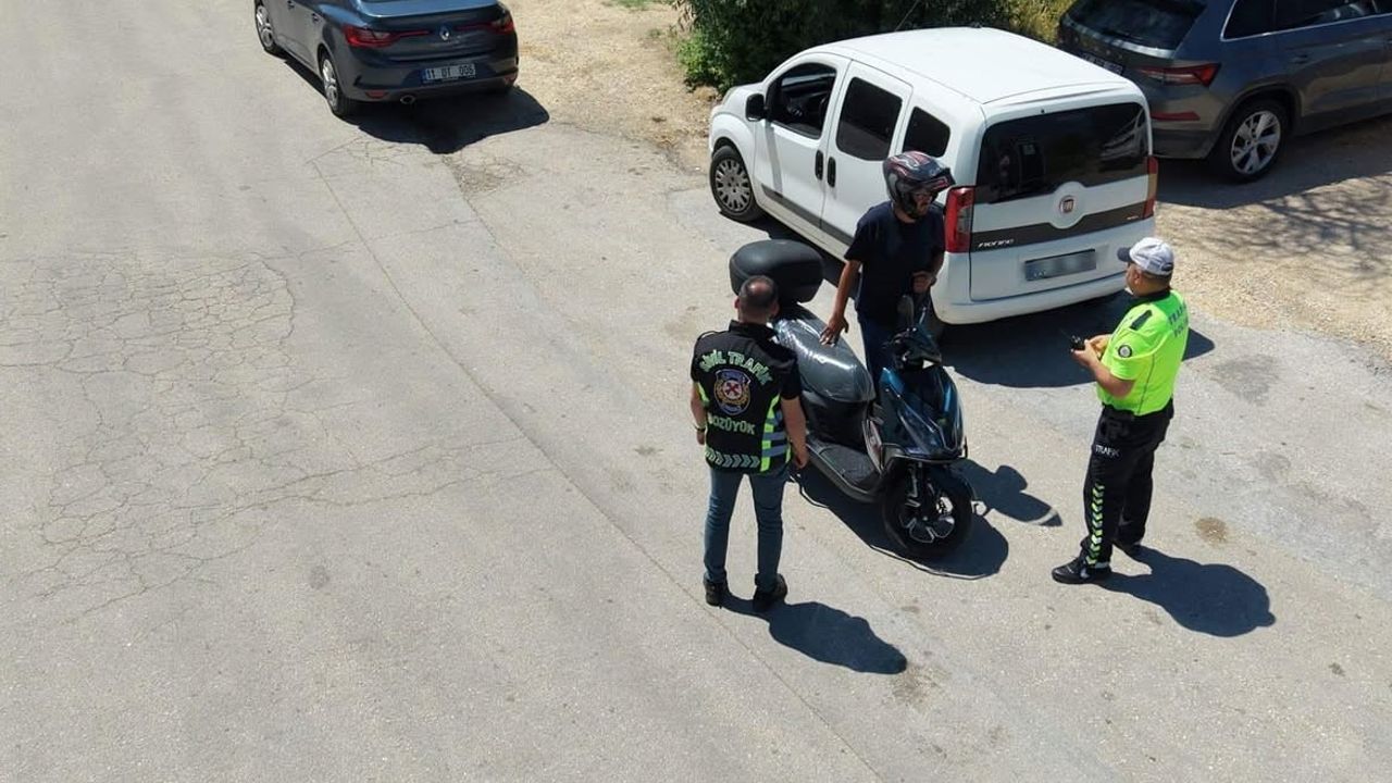 Bilecik’te 2 bin 75 motosiklet sürücüsü kontrolden geçti