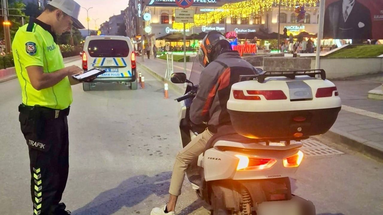 Bilecik'te 280 motosiklet sürücüsü denetlendi