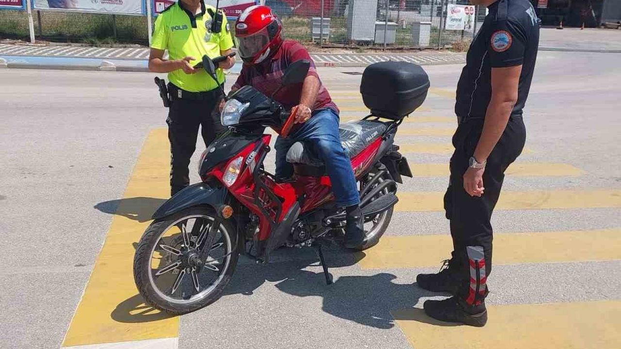 Bilecik’te 310 motosiklet sürücüsü kontrol edildi