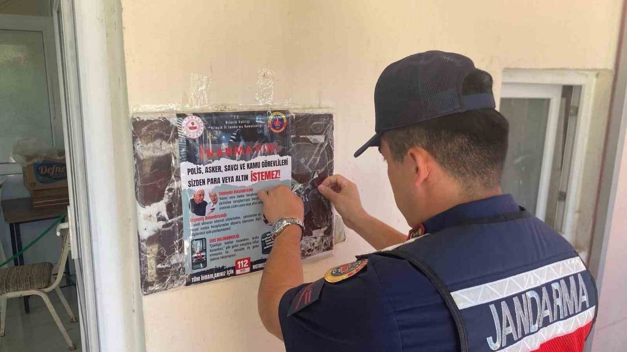 Bilecik’te 400 vatandaşa orman yangını ve dolandırıcılık uyarısı